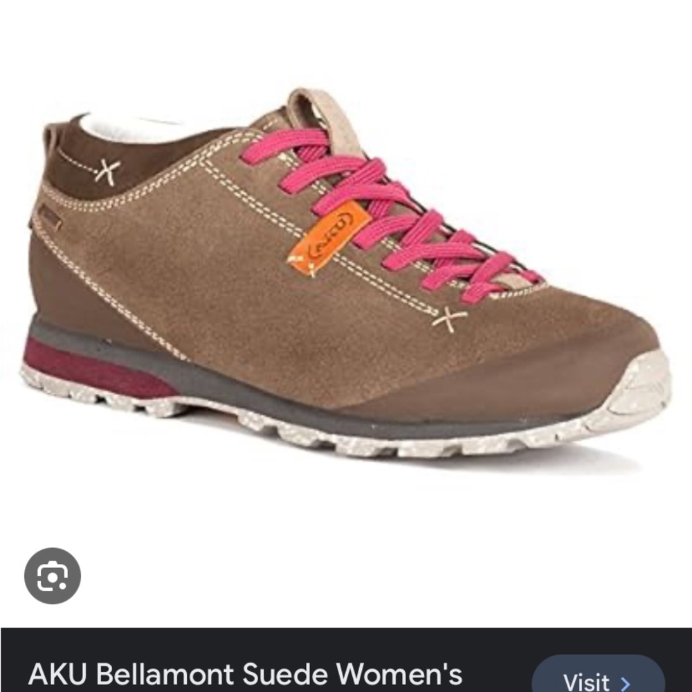 AKU handcrafted Bellamont suede walking shoes - EU 39.5 W8